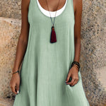 Casual Loose Sleeveless Tank Dress