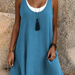 Casual Loose Sleeveless Tank Dress