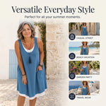 Casual Loose Sleeveless Tank Dress