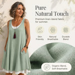 Casual Loose Sleeveless Tank Dress